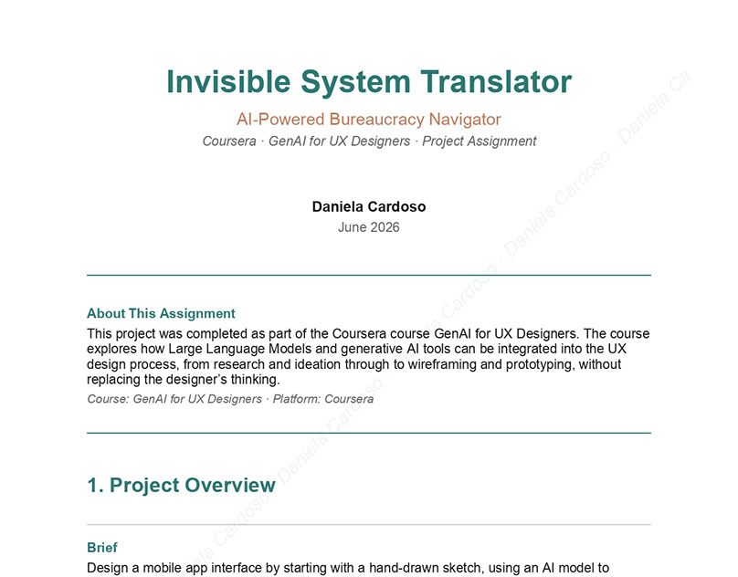 Cover of the case study Invisible System Translator
