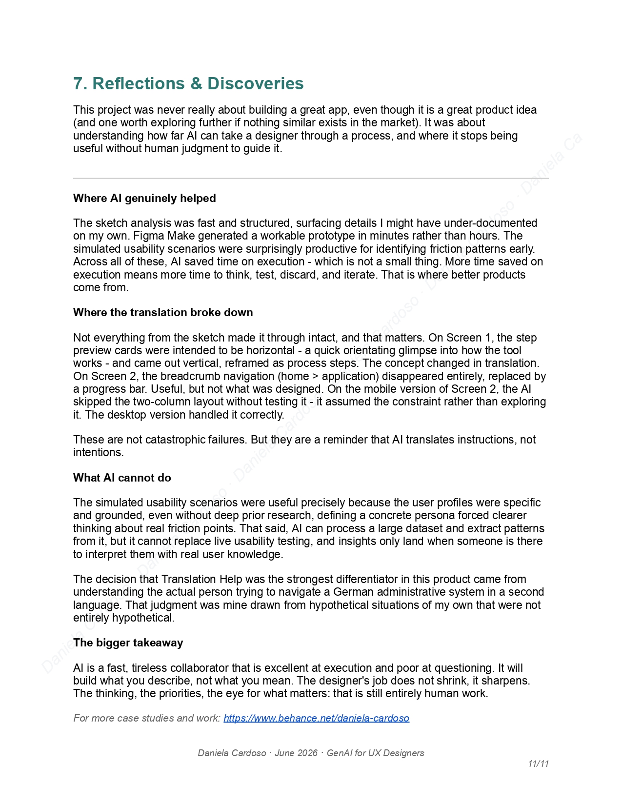 Page 11 - Reflections and discoveries